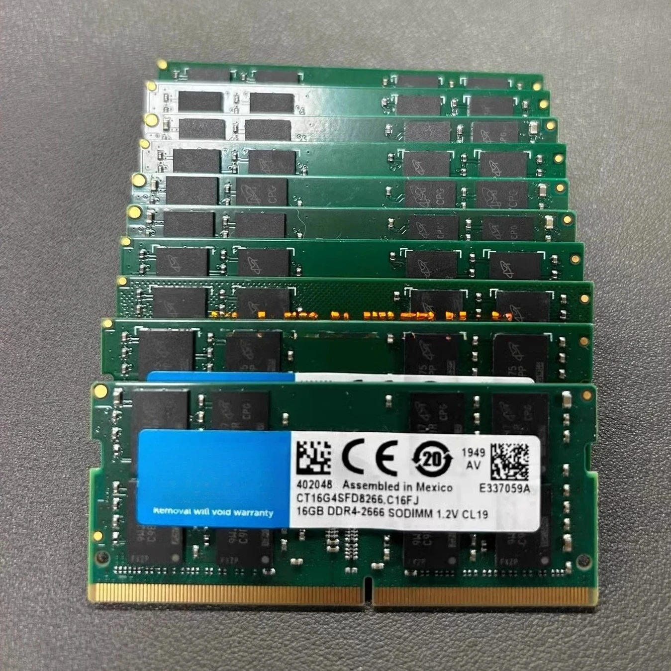 

For crucial 16GB DDR4-2666 SODIMM CT16G4SFD8266.M16FE notebook memory 16G