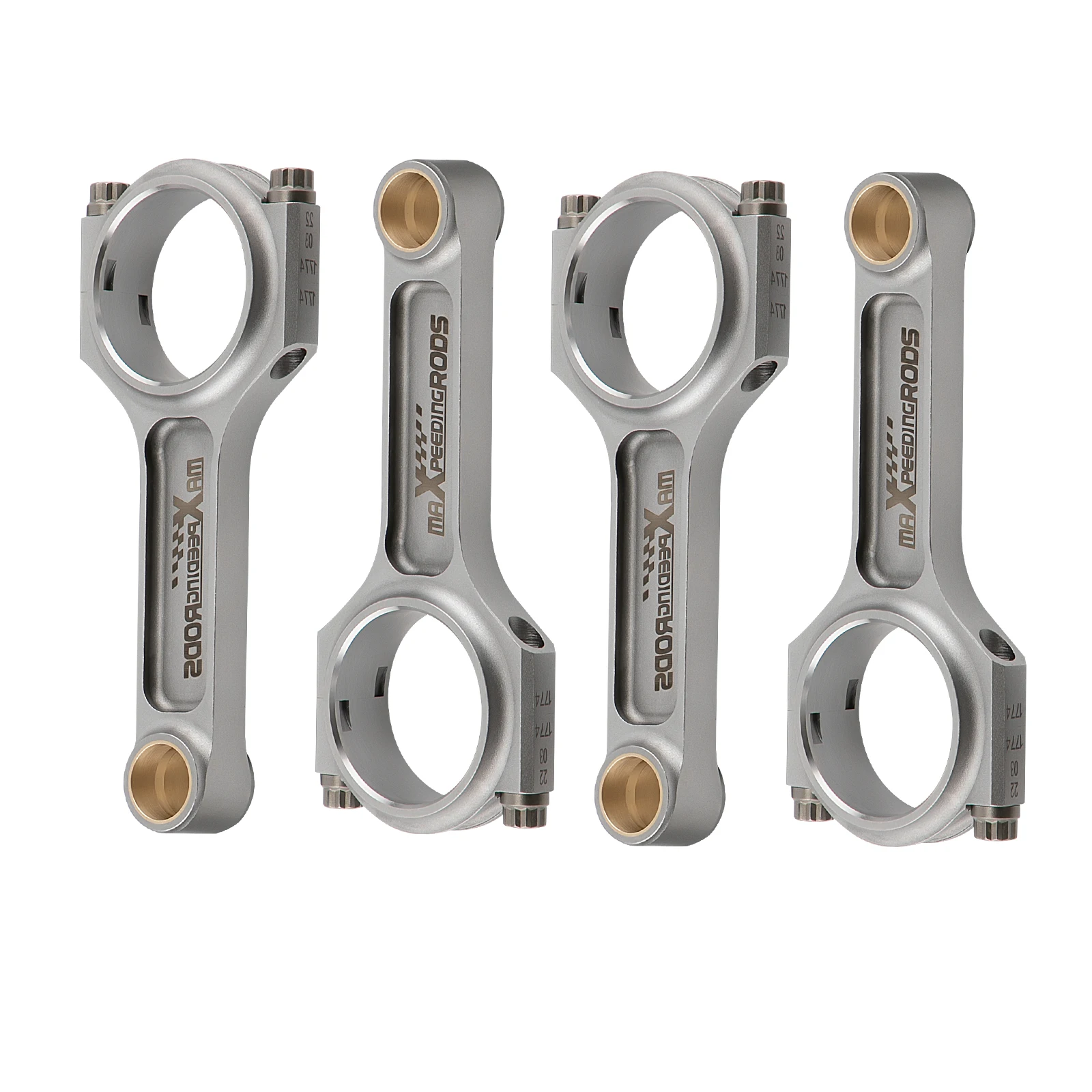 MaXpeedingrods 4340 EN24 I-Beam Conrod Connecting Rods for Audi S3 Beetle 1.8 20vT APY 1999-2001