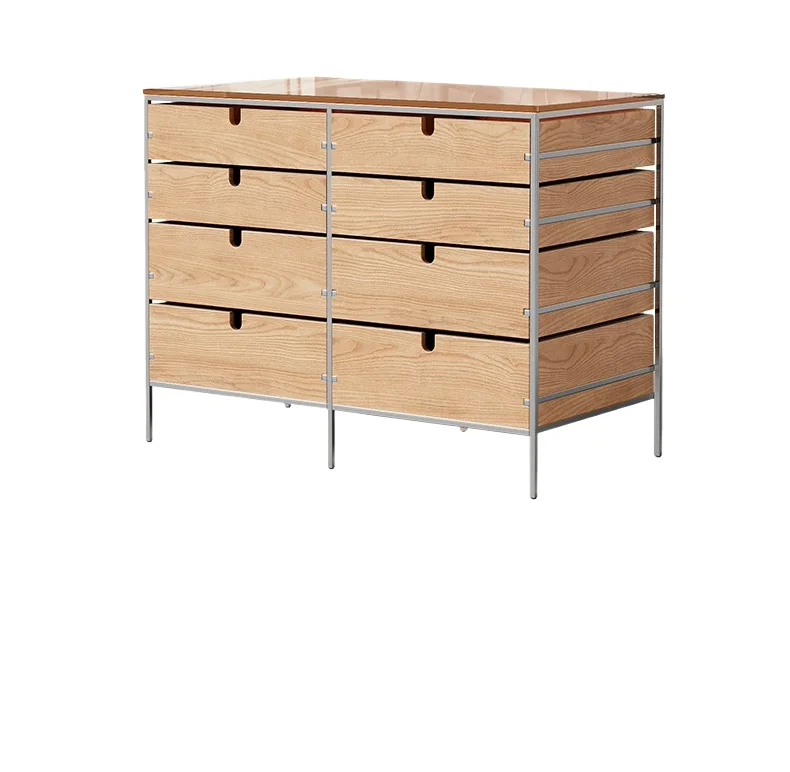 LMM medieval style square island storage chest integrated Zhongdao Taiwan jewelry display cabinet
