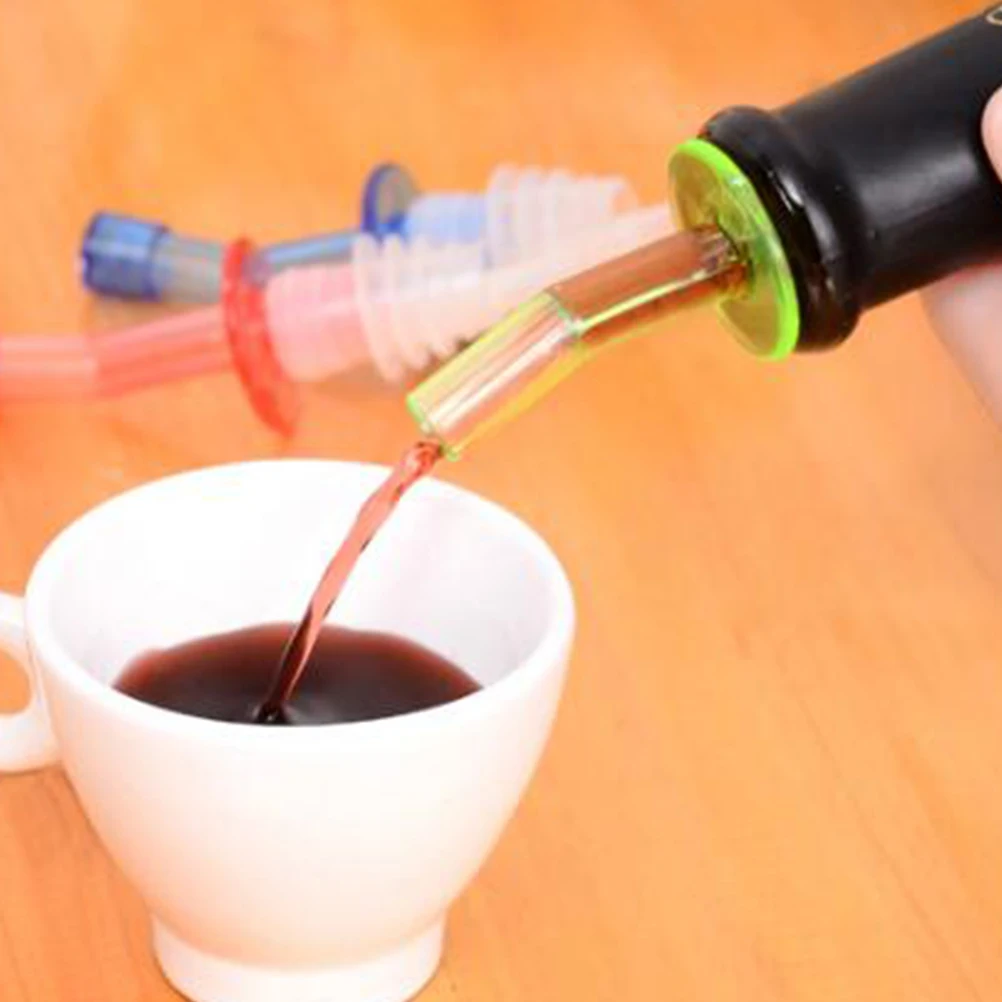 

16pcs Silicone Wine Pourers Liquor Spout Stopper Sauce Bottle Nozzle Kitchen Accessories Multi Purpose Bottle Seal Leak Proof