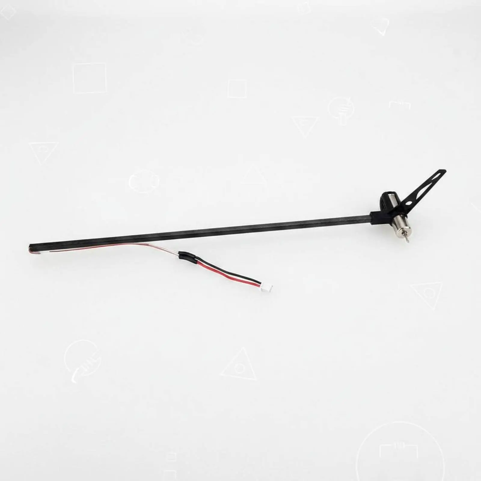 Rc Helicopter Tail Boom Engine High Quality Helicopter Tail Engine with Boom Hobby Parts Long-Lasting Insertable Connector