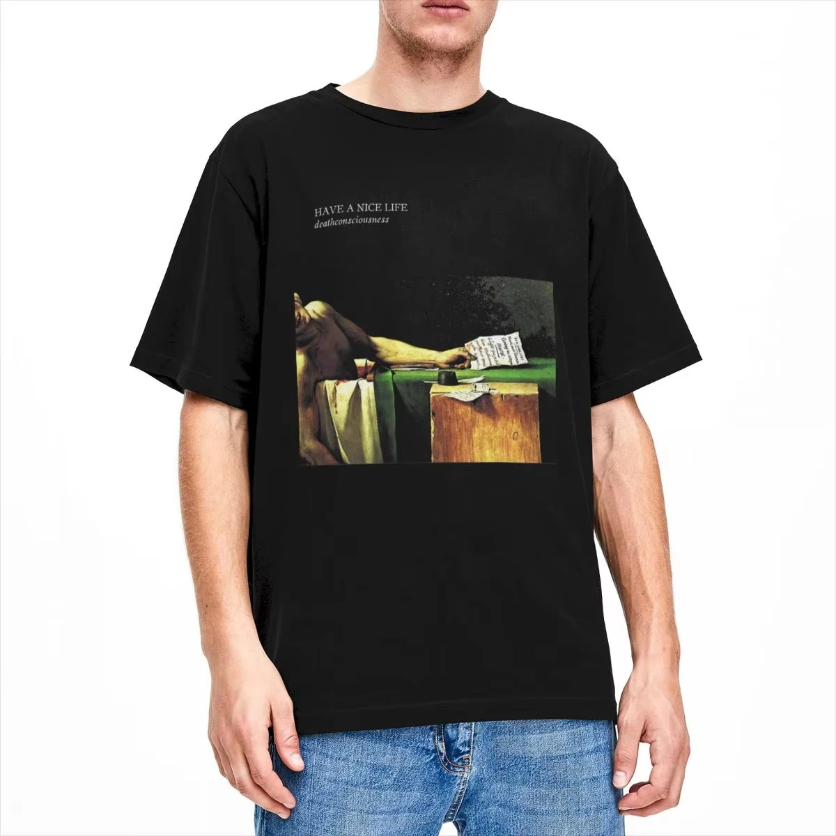 tenha-uma-boa-vida-deathconsciencia-t-camisas-vintage-streetwear-algodao-manga-curta-das-mulheres-dos-homens-divertido-harajuku-diario-unisex-topos