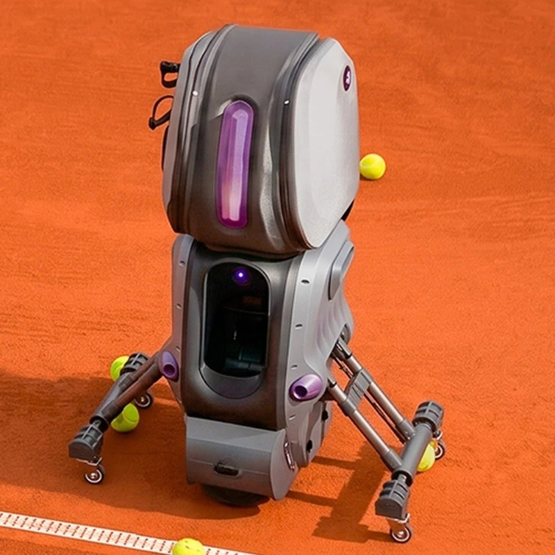 Intelligent tennis serve machine A1 type tennis practitioner serve machine AI training sparring automatic tennis serve machine