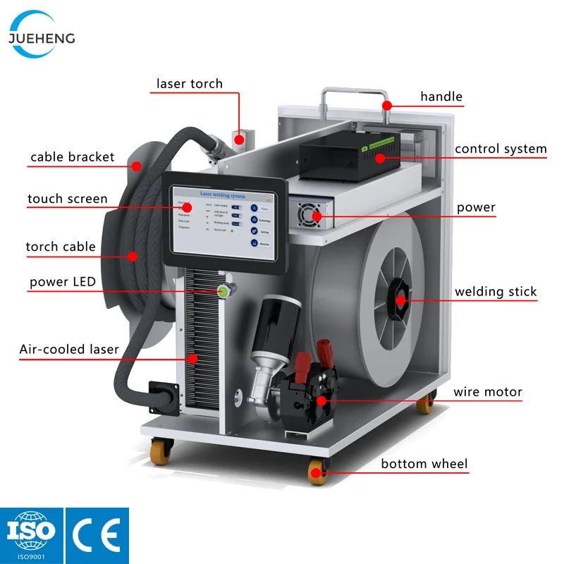 1000W 2000W 1500W laser welding machine price four in one laser welding multifunctional