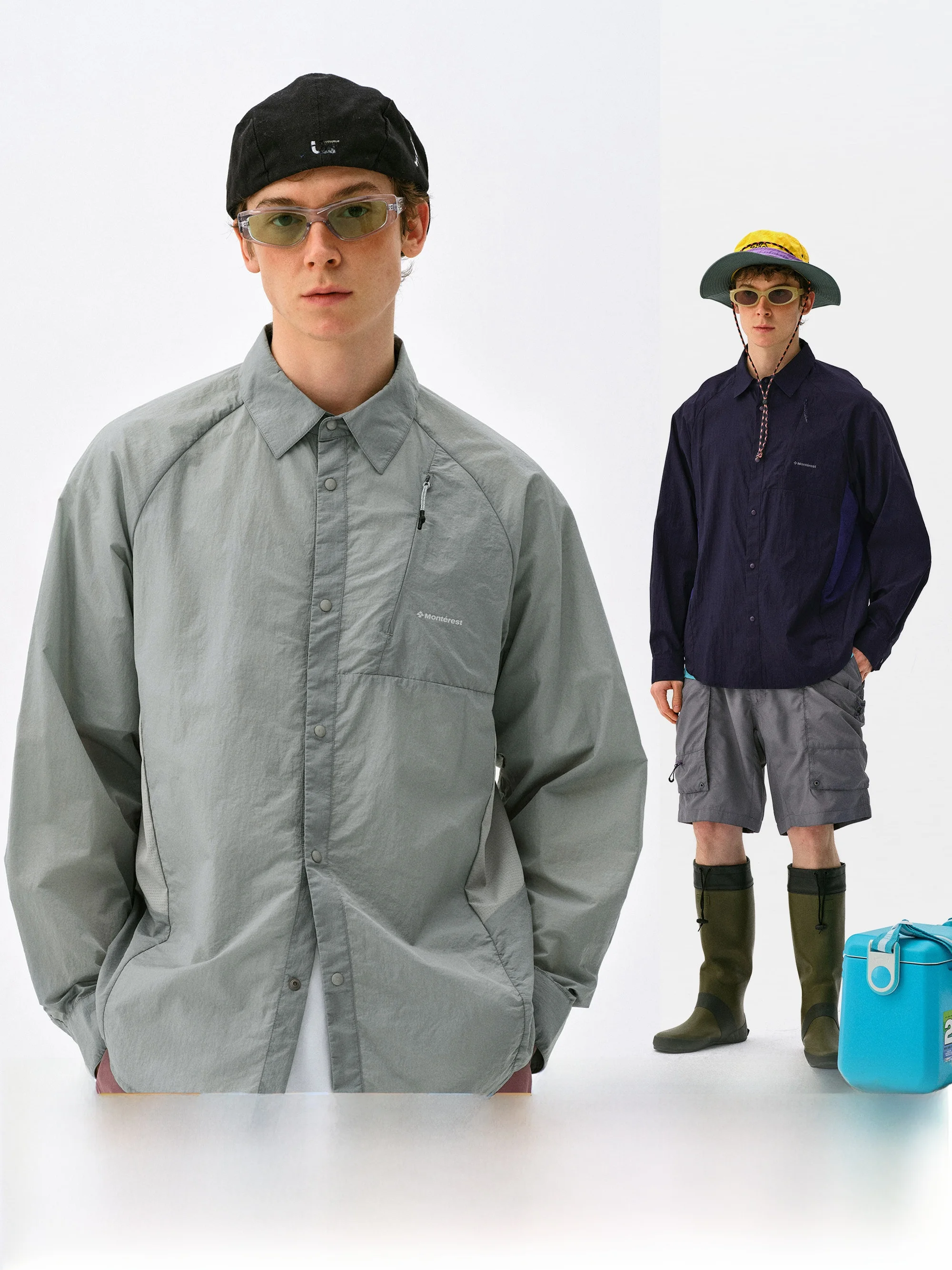 

Monterest Lightweight Breathable Outdoor Jaet Skin irt Patchwork Sun Protection Clothing Spring Youth ular Loose Fit S...