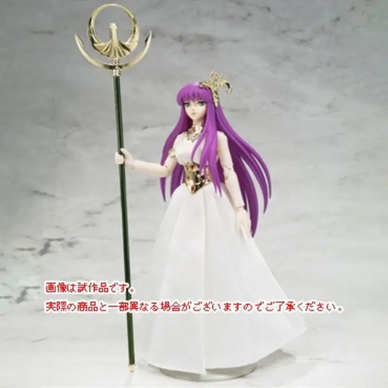 New Bandai Original Saint Seiya Action Fgure Saori Kido Cloth Goddess Athena Form Myth Casual Suit High Quality Toy  Gift