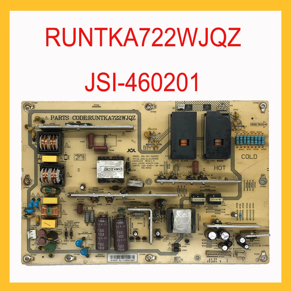 

RUNTKA722WJQZ JSI-460201 Power Supply Card for TV LCD-46G120A LCD-46GE220A ... Power Support Board RUNTK A722WJQZ JSI 460201