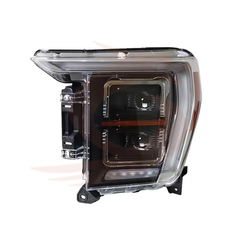 For Ford Ranger 21-23 Headlight Assembly F150 Retrofit LED Daytime Running Lights Turn Signal Lens Headlights