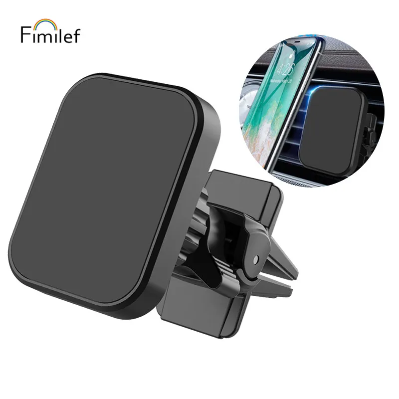 Fimilef Magnetic Phone Holder For Phone In Car Air Vent Mount Universal Mobile Smartphone Stand Magnet Support Cell Holder