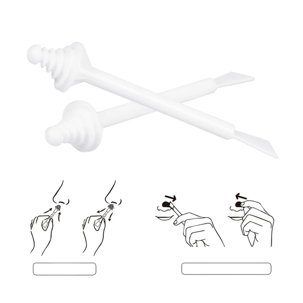 20 قطعة إزالة الشعر الشمع قضيب عصا البلاستيك المتاح لإزالة شعر الأنف الوجه الصبح تشويه أداة الشمع قضيب #4