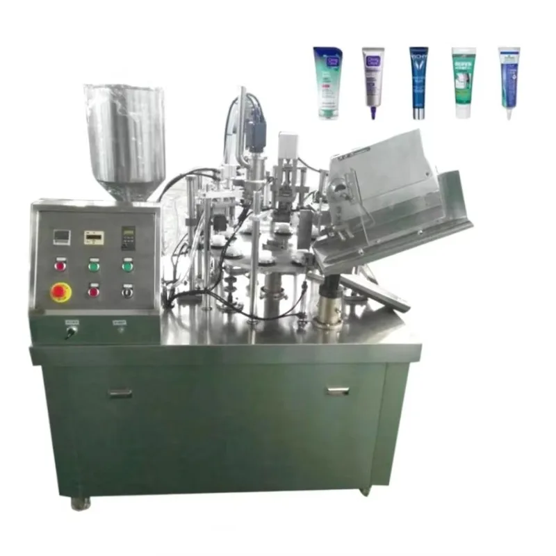 Automatic Hand Cream Plastic Tube Filling and Sealing Machine Toothpaste Tube Filling Sealing Machine Customized