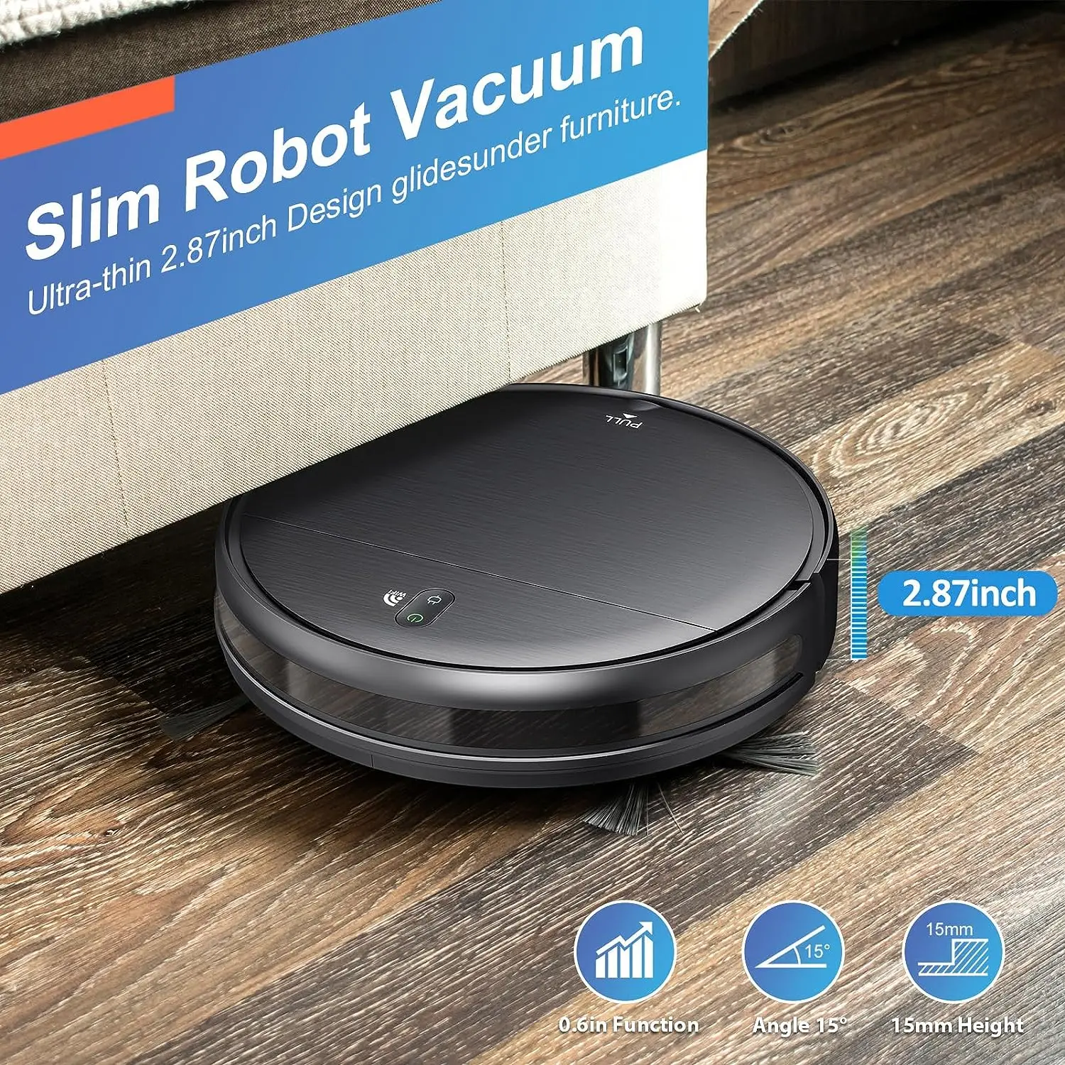 MAMNV BR151 Robot Vacuum Cleaner 4500Pa Mopping Cleaning Machine Sweeper Carpet Cleaner Smart Home Pet Hair Multiple Floors APP