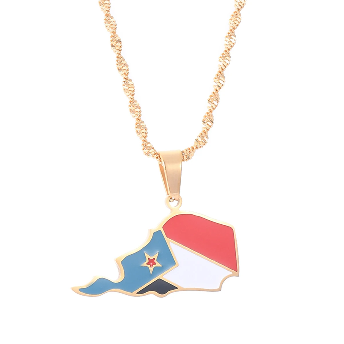 Stainless Steel South Yemen Pendant Necklaces Jewelry