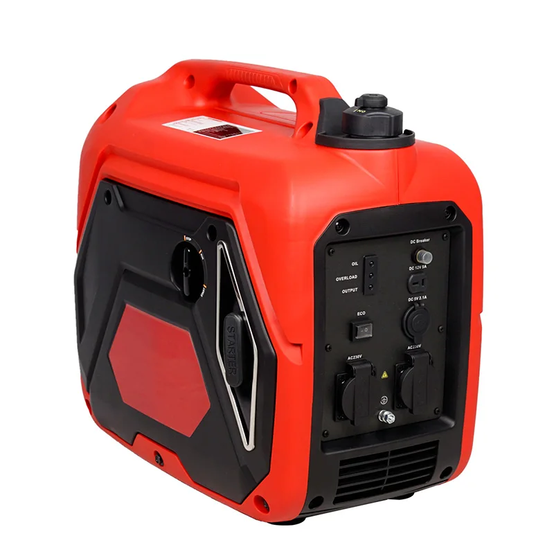 

LINGBEN 2KW Inverter Generator 50Hz 230V Recoil Start Portable for Home Use Generator