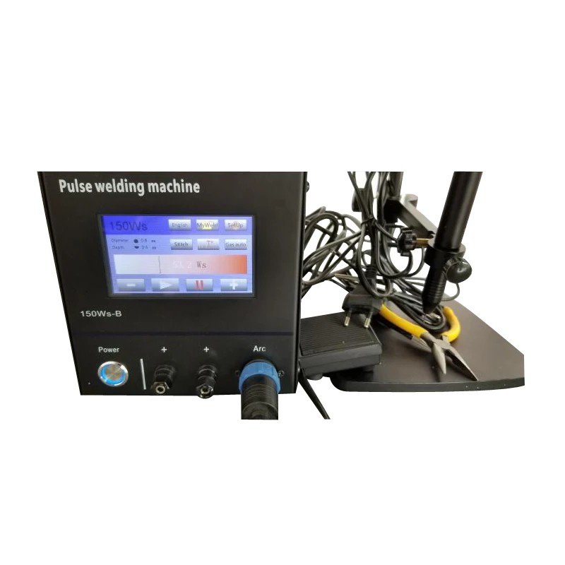Hot Sale Argon-arc Spot Welder Automatic 150WS Digital Hand Spot Welder Jewelry Argon Spot Welder