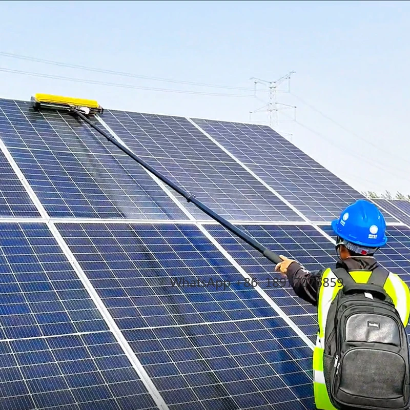

Solar Module Cleaning Brushless Motor Roller Type Solar Photovoltaic Panel Cleaning Brush