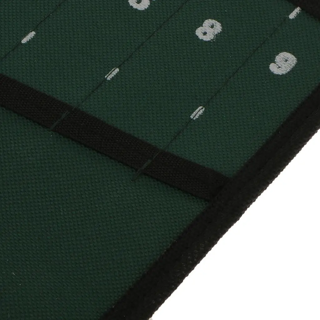 

Холщовые свернутые сумки для хранения инструментов, 8/10/14 карманных гаечных ключей, органайзер, аккуратный