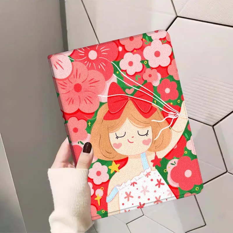 حافظة كمبيوتر لوحي جميلة لهاتف هواوي ميديا باد ميت باد M5 M6 11 12 X SE T10 T10s 2 C5e T5 Pro Lite Air 11.5 بوصة