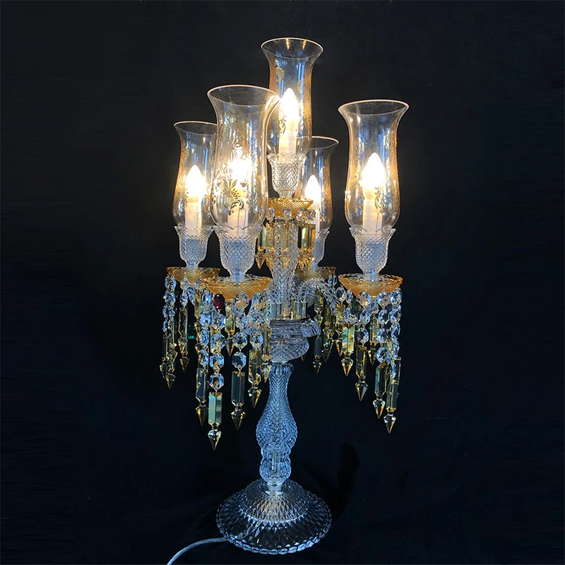 French Luxury Lamp Design Wall Decor Light for Bedroom Hotel Indoor Living Room Background Wall K9 Crystal Wall Light