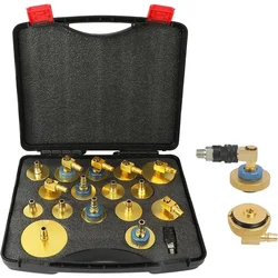 1 Set Automobile Brake Oil Exchanger Adapter Tool Kits Pulsating Brake Oil Exchanger Connector Auto Repair Tools