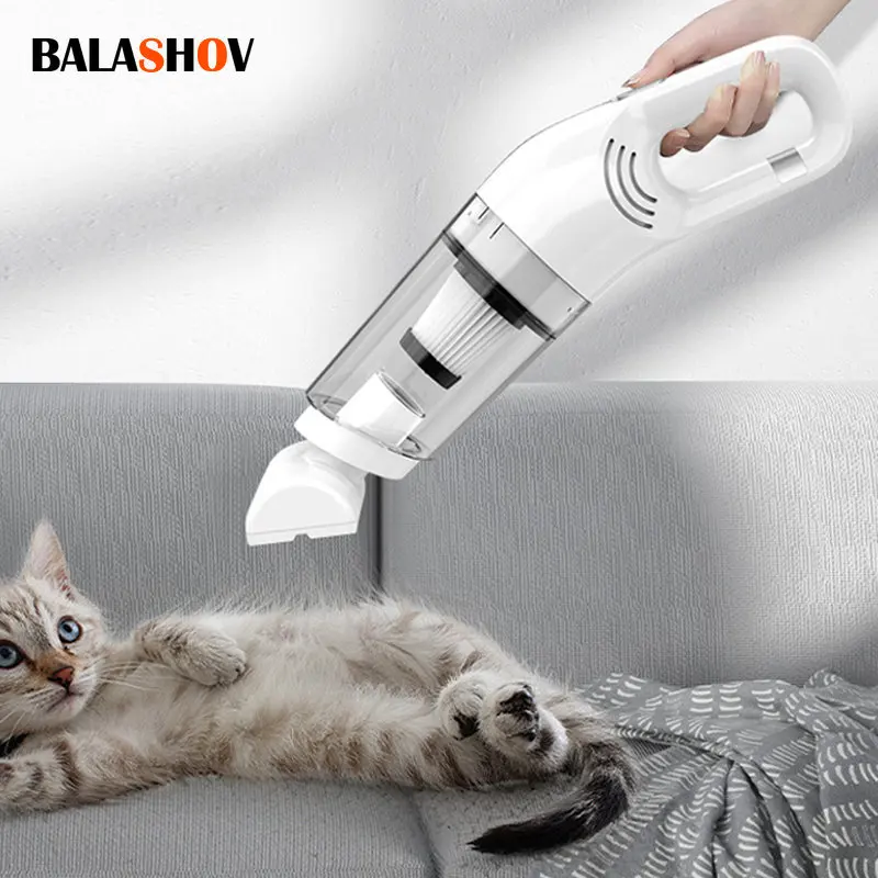 10000PA Handheld Home Vacuum Cleaner Rechargeable Portable Vacuum Cleaner Car Home Dual Purpose Wireless Dust Catcher Pet Hair