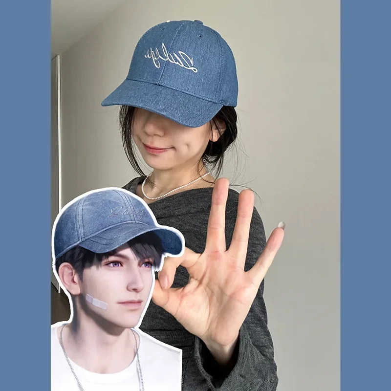 Love And Deepspace Hunter Xavier Zayne Rafayel Sylus Caleb Cosplay Adult Unisex Baseball Cap Hat Adjustable Halloween Prop
