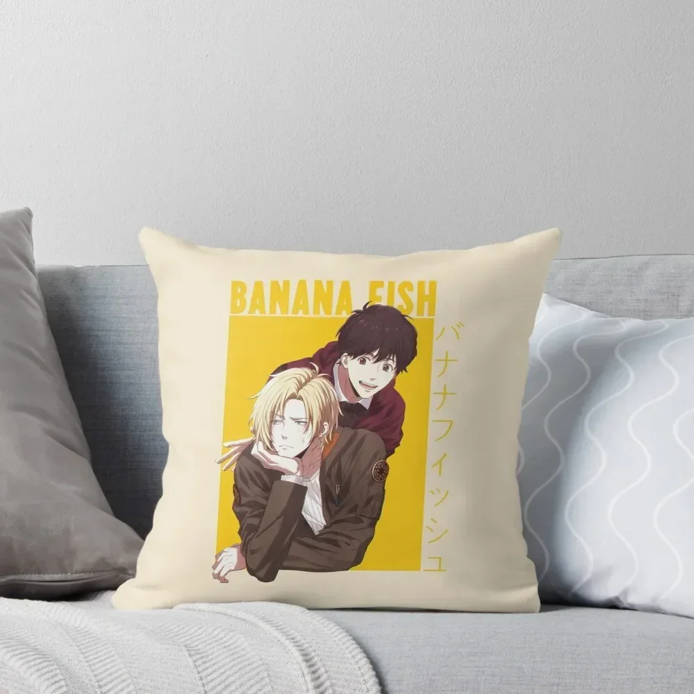 Banana Fish Ash Eiji Throw Pillow Pillowcases Cushion Covers Sofa Cushion Cover Set Decorative Cushion covers for pillows pillow