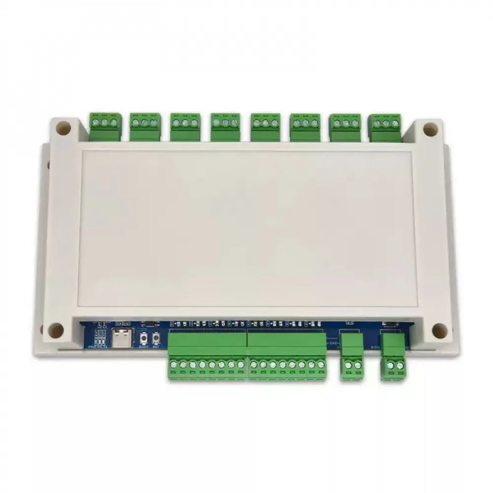 ESP32 Modbus Eight Channel Relay RS485 8 Way Input 8 Way Output Optocoupler Isolation 9-24V Power Supply with WiFi/Bl-uetooth