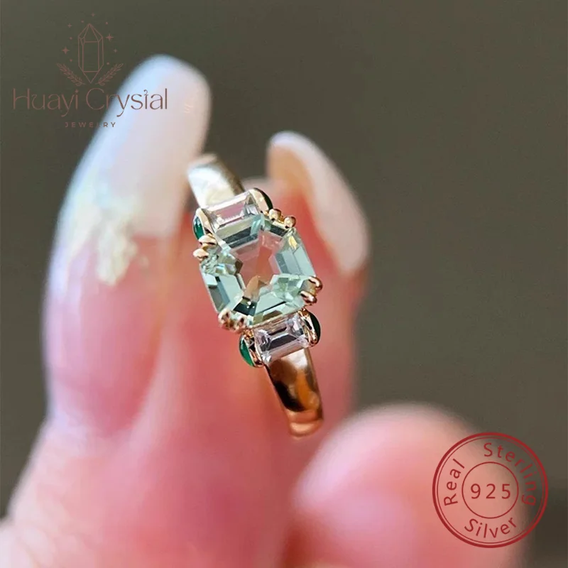 

Роскошное ретро-кольцо из стерлингового серебра 925 пробы с позолоченным покрытием, свежие и уникальные элегантные нежные модные украшения для женщин