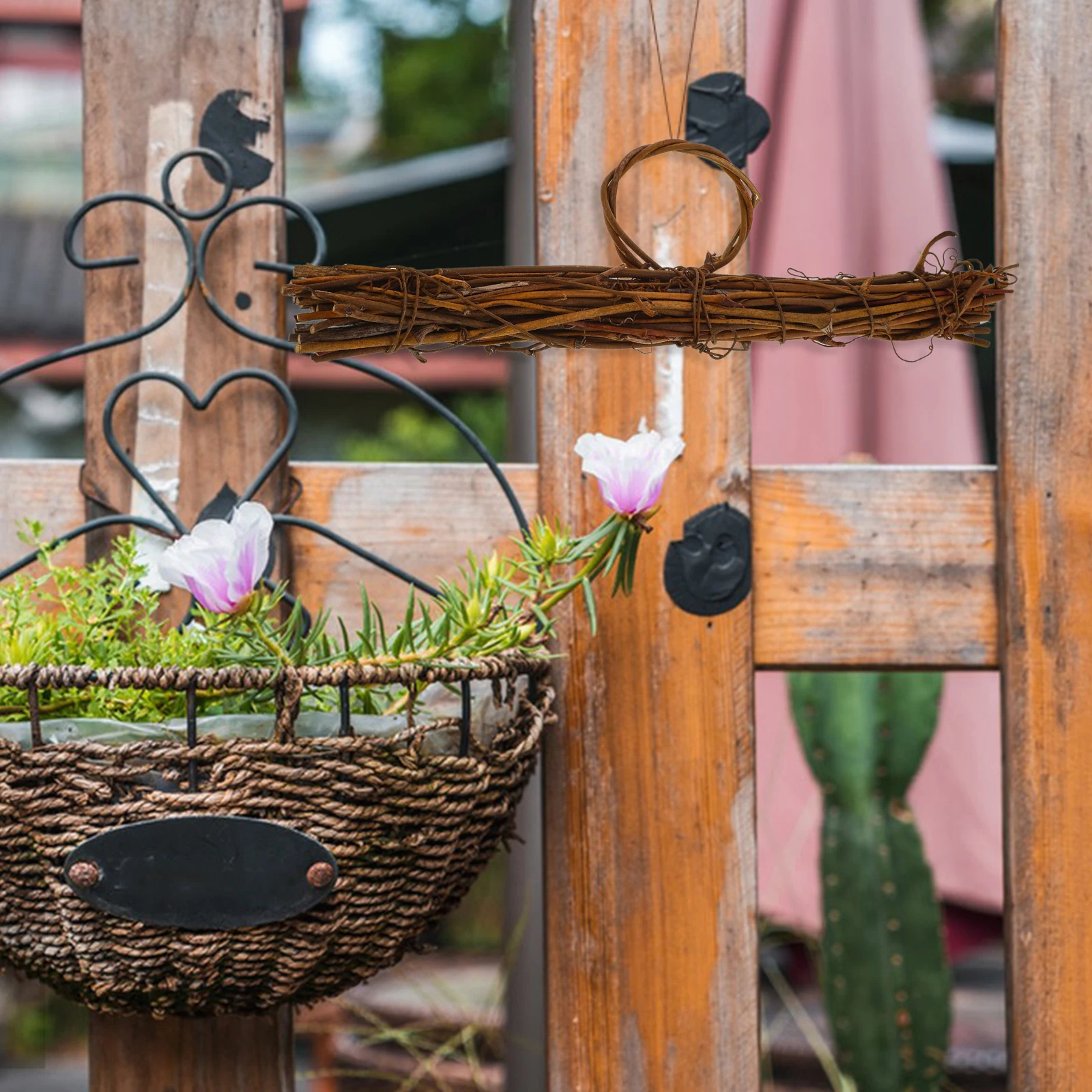 

DIY Rattan Wreath Frame Classic Simple Shape for Home Garden Banquet Decor Wreath Frame Dream Catcher Rattan Ring