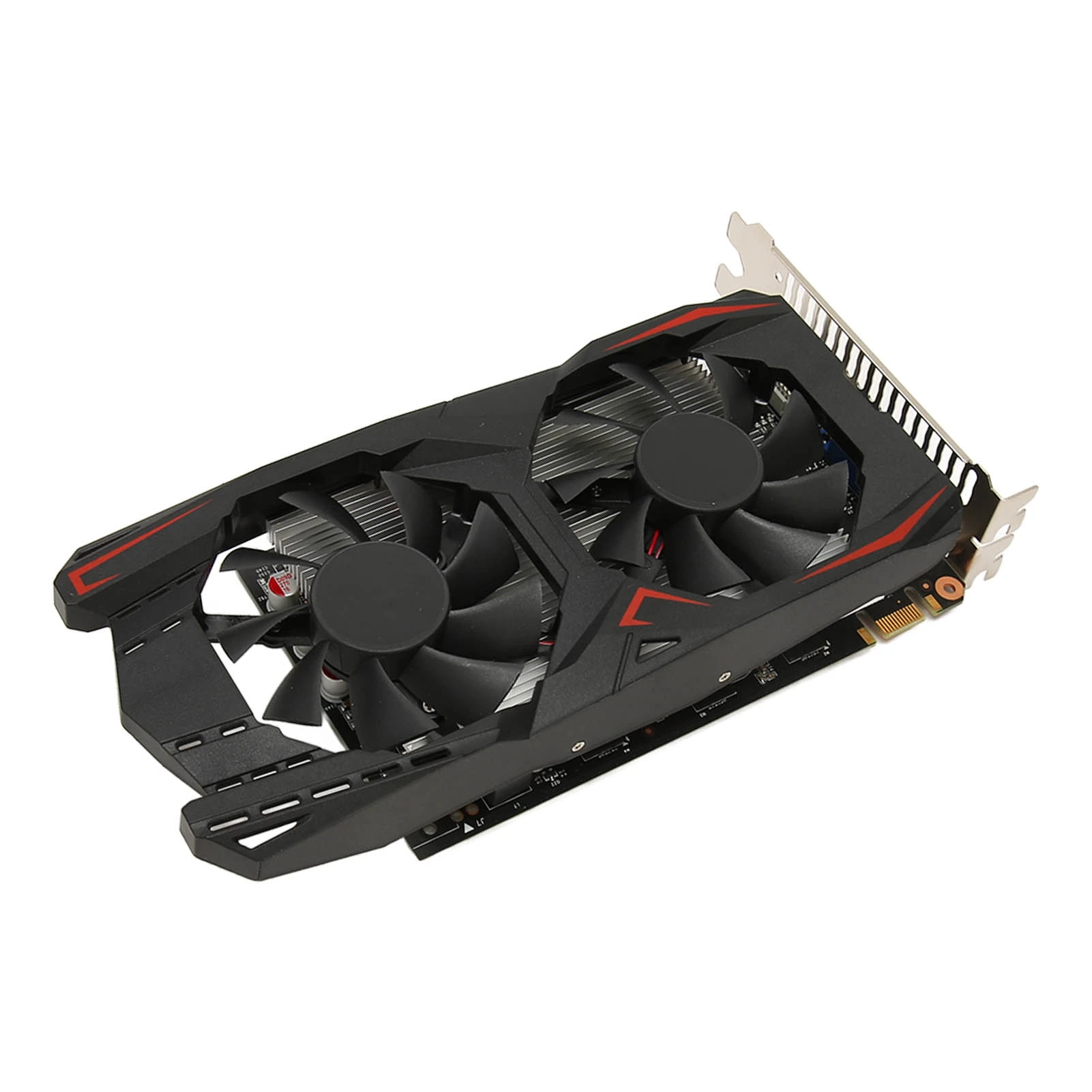 Scheda grafica a doppia ventola ad alte prestazioni 4 GB GDDR5 128 bit Raffreddamento rapido Chip della scheda grafica per videogiochi a basso rumore per PC desktop