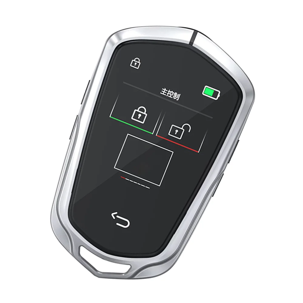 Auto LCD Digital Key Fob Universal Modified Smart Remote Car Key Kit With Keyless Go Key Fobs For Cadillac Style