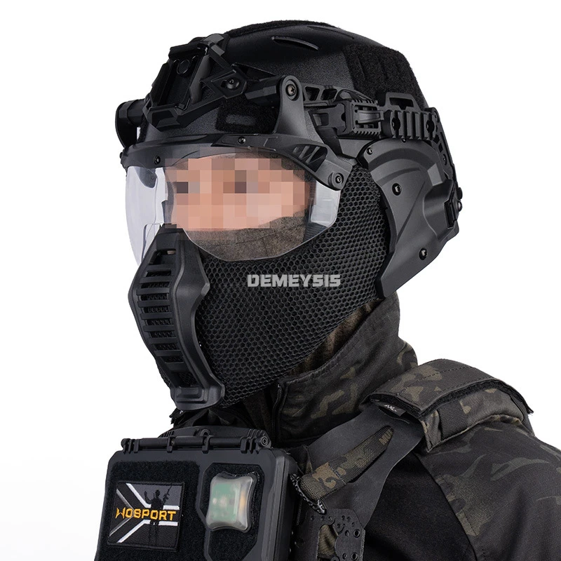 Wendy 3,0 Casco Táctico Protección Completa Airsoft, Caza y Paintball - imagen 3