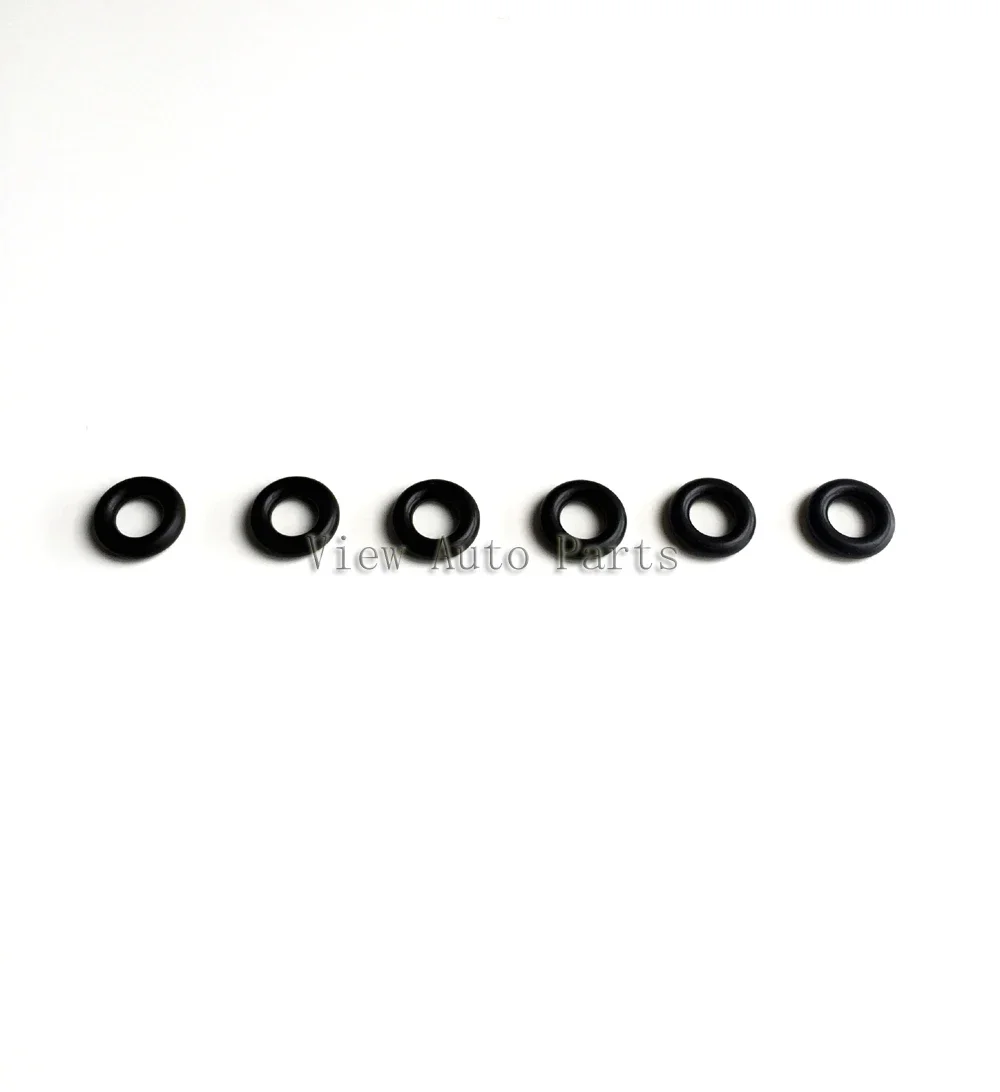 6 sets For Ford Car Fuel Injector Repair & Service Kits Including Filter Plastic Part FKM O-Rings RK-0003