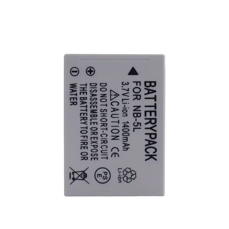 NB-5L Battery 1400mAH 3.7V Suitable for Canon SX200 SX210 SX220 SX230 IXUS850 IXUS990 IXUS980 IXUS970 IXUS960