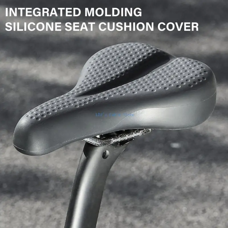 

XXFC Bike Silicones Seats Cover Bike Seats Cushions Waterproofed Breathable Seats