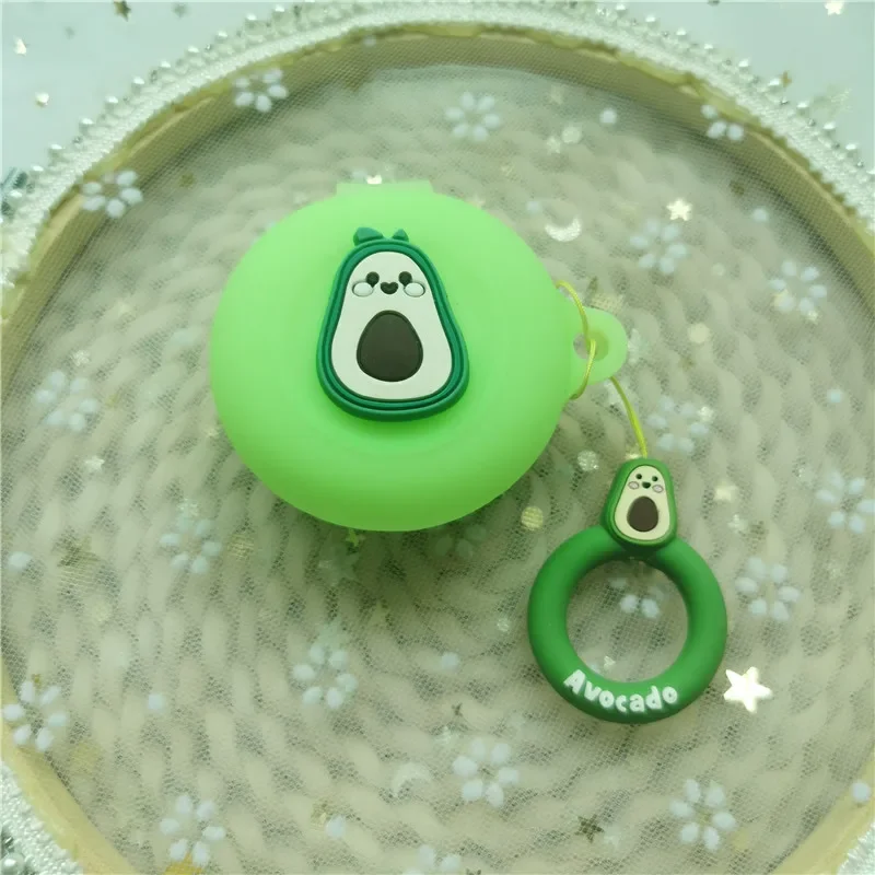 Новинка 2023 года, милые Мультяшные наушники для LG, без тона, FN7/FN6/FN5/FN4, оригинальные силиконовые наушники для LG с ремешком на палец