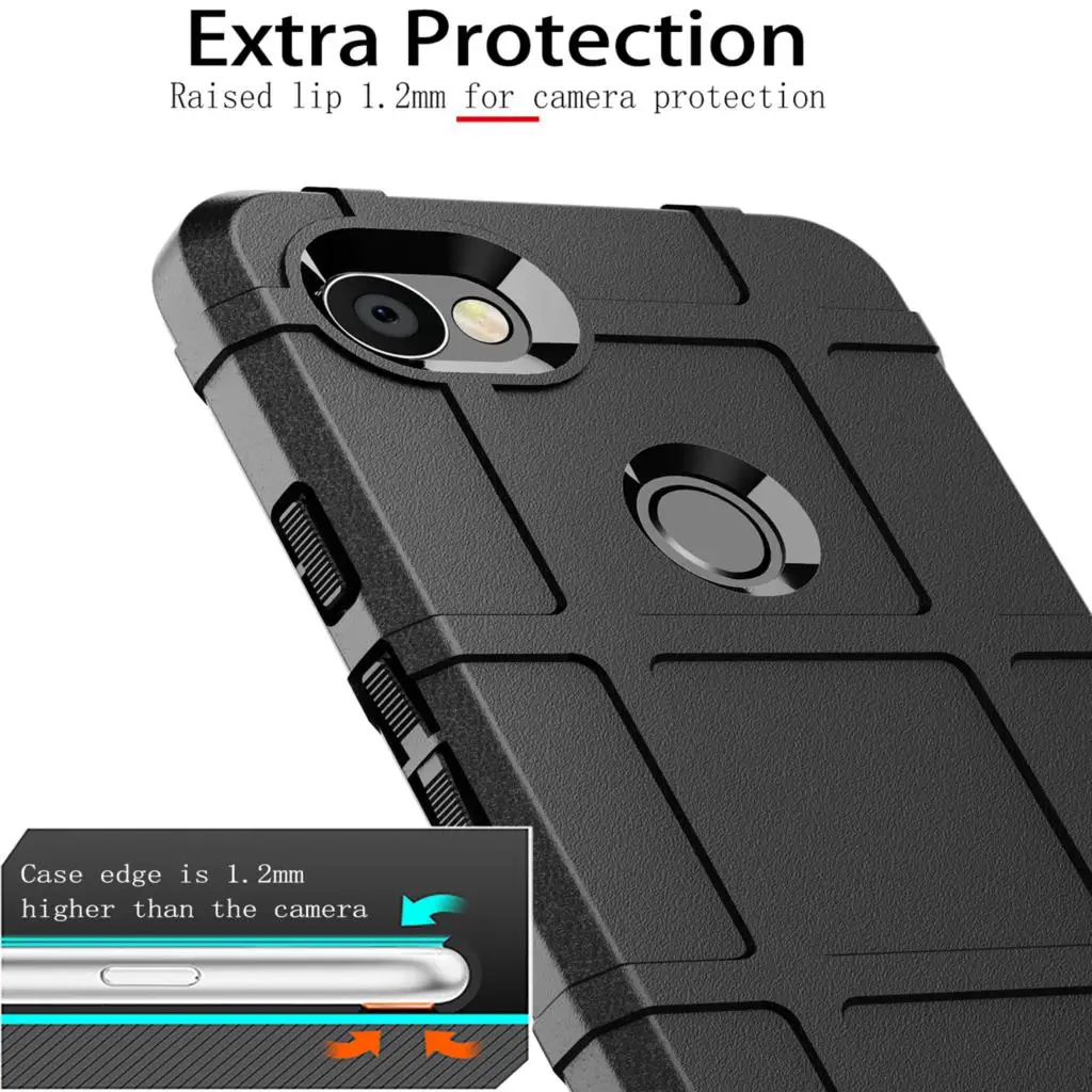 Case For Google Pixel 6 Pro 5 5A 4A 5G 4 3 3A XL Pixel6 6Pro Armor Silicone Durable Shield Back Cover Shockproof Protection Case