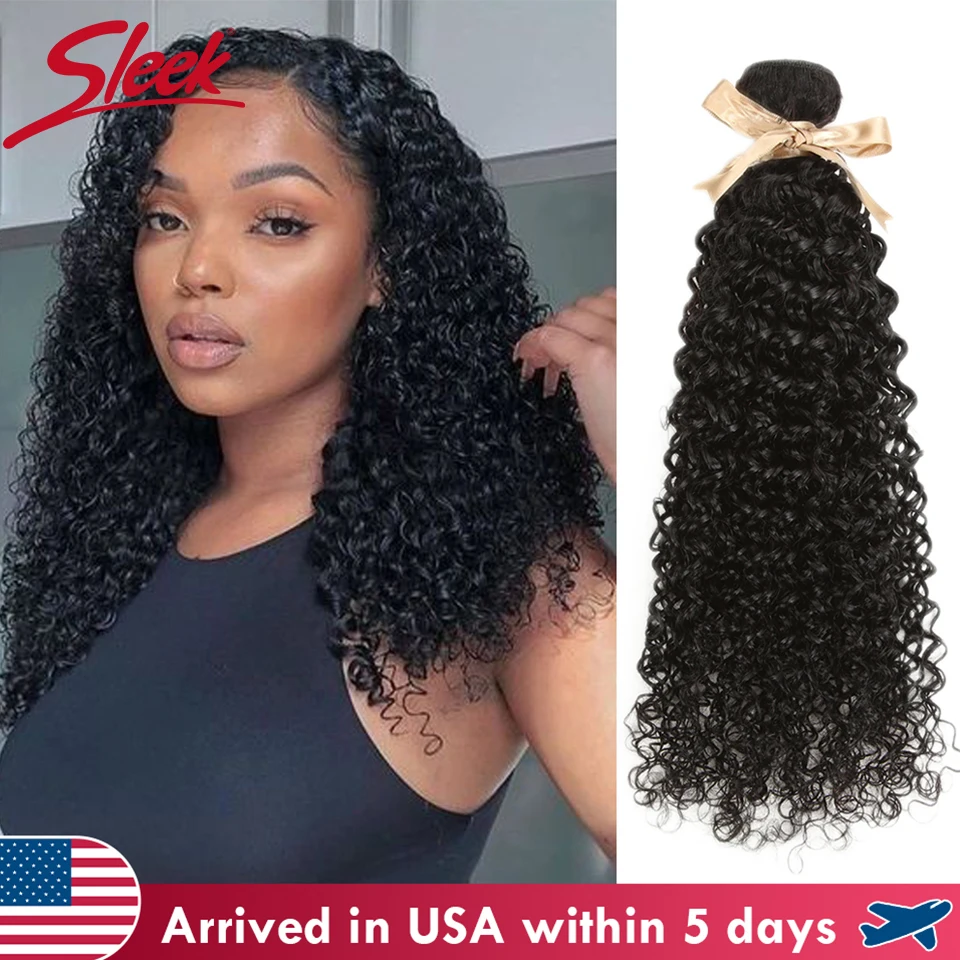 Sleek Kinky Curly Remy Brazilian Hair Single Bundles 28 Inch Human Hair Bundles Curly Bundles Hair Extensions Hair Vendors