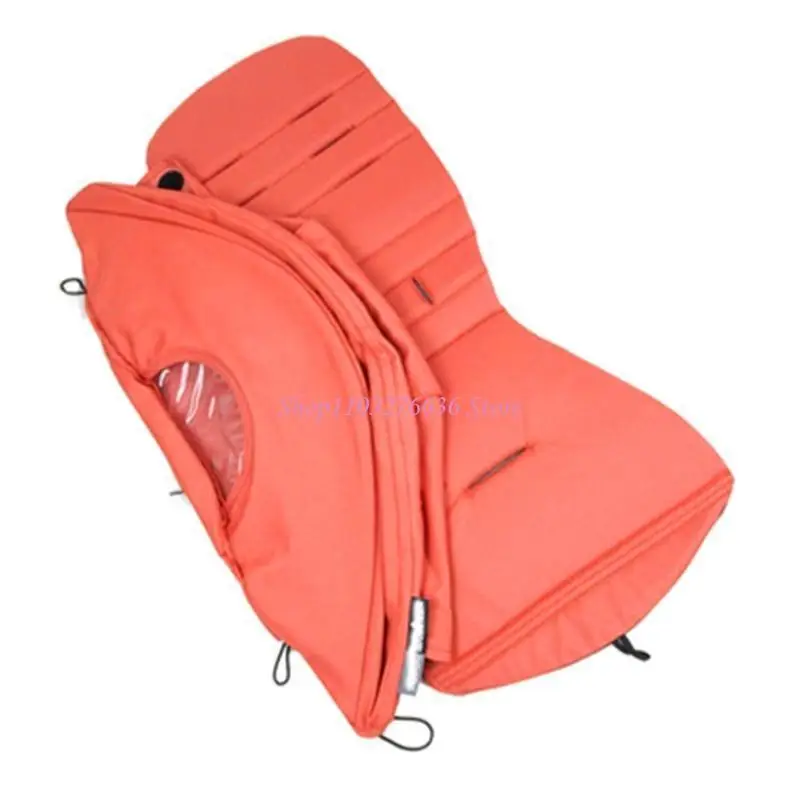 

R6FD Подушка для сиденья коляски и солнцезащитный чехол UPF50 + утолщенная подкладка для сиденья коляски УФ-защитный козырек для