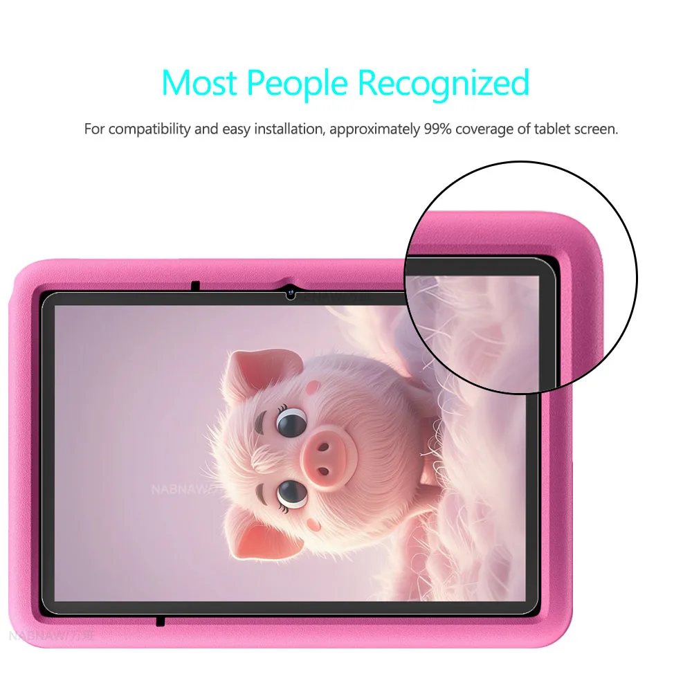 2 Pieces Ultra Clear Scratch Proof Screen Protector Tempered Glass For Blackview Tab A6 Kids 10.1 inch Display Screen Film