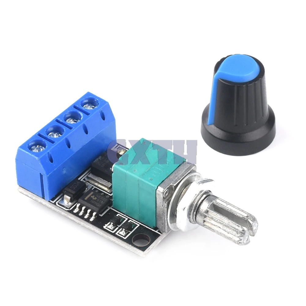 LED Dimmer Power Controller 5V 12V 10A Voltage Regulator PWM DC Motor Speed Controller Governor Stepless Speed Regulator Dimmers