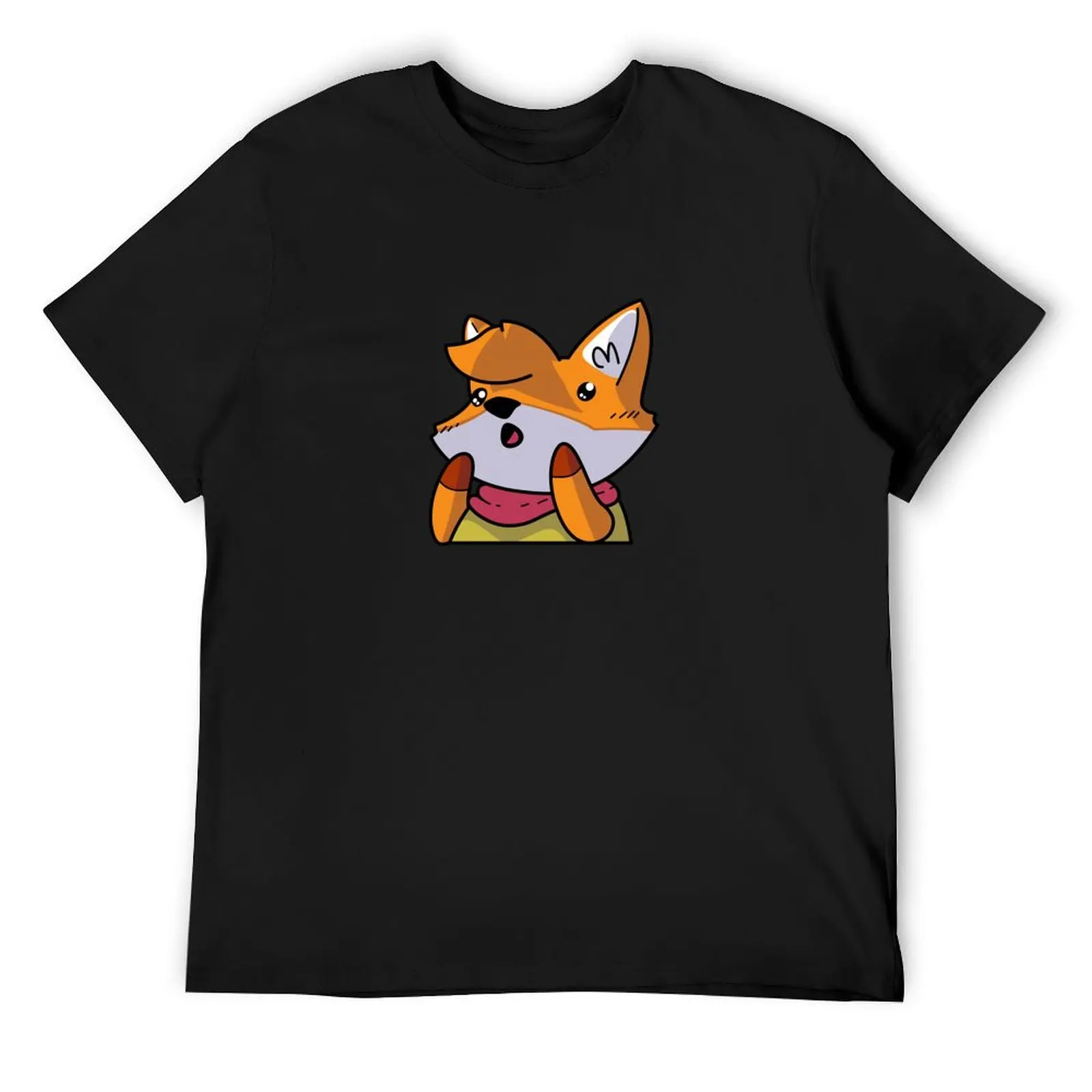 

Tunic Fox Gasping T-Shirt graphic shirts croswit shirt man blue archive men clothing