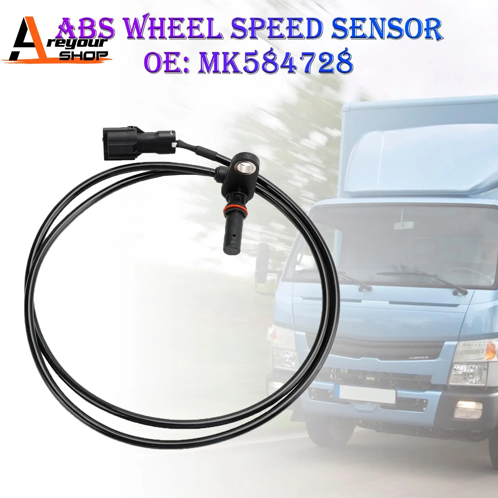 ABS Wheel Speed Sensor Front Right for Mitsubishi Fuso Canter 3.0 MK584728