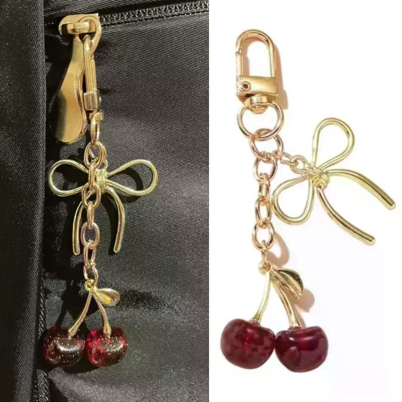 Модный-брелок-с-вишневым-бантом-милая-сумка-кулон-брелок-для-женщин-и-девочек-ювелирная-сумка-аксессуары-подарок