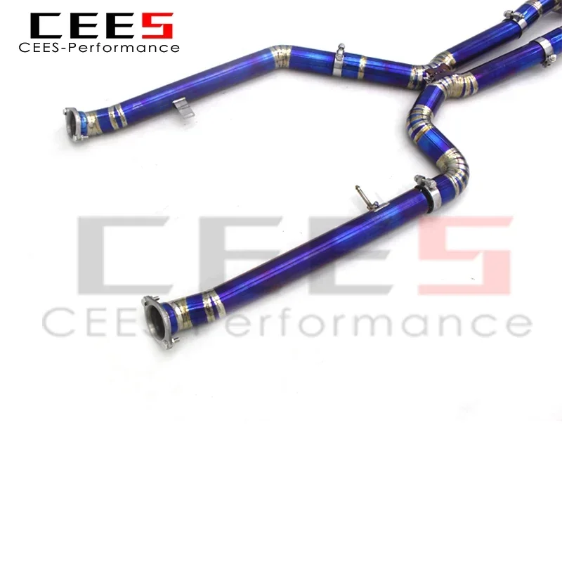 CEES Catback выхлопная система для BMW M3/M4 G80/G82/G8X 3.0T 2020-2025 титановая выхлопная труба Valvetronic глушитель выхлопной сборки