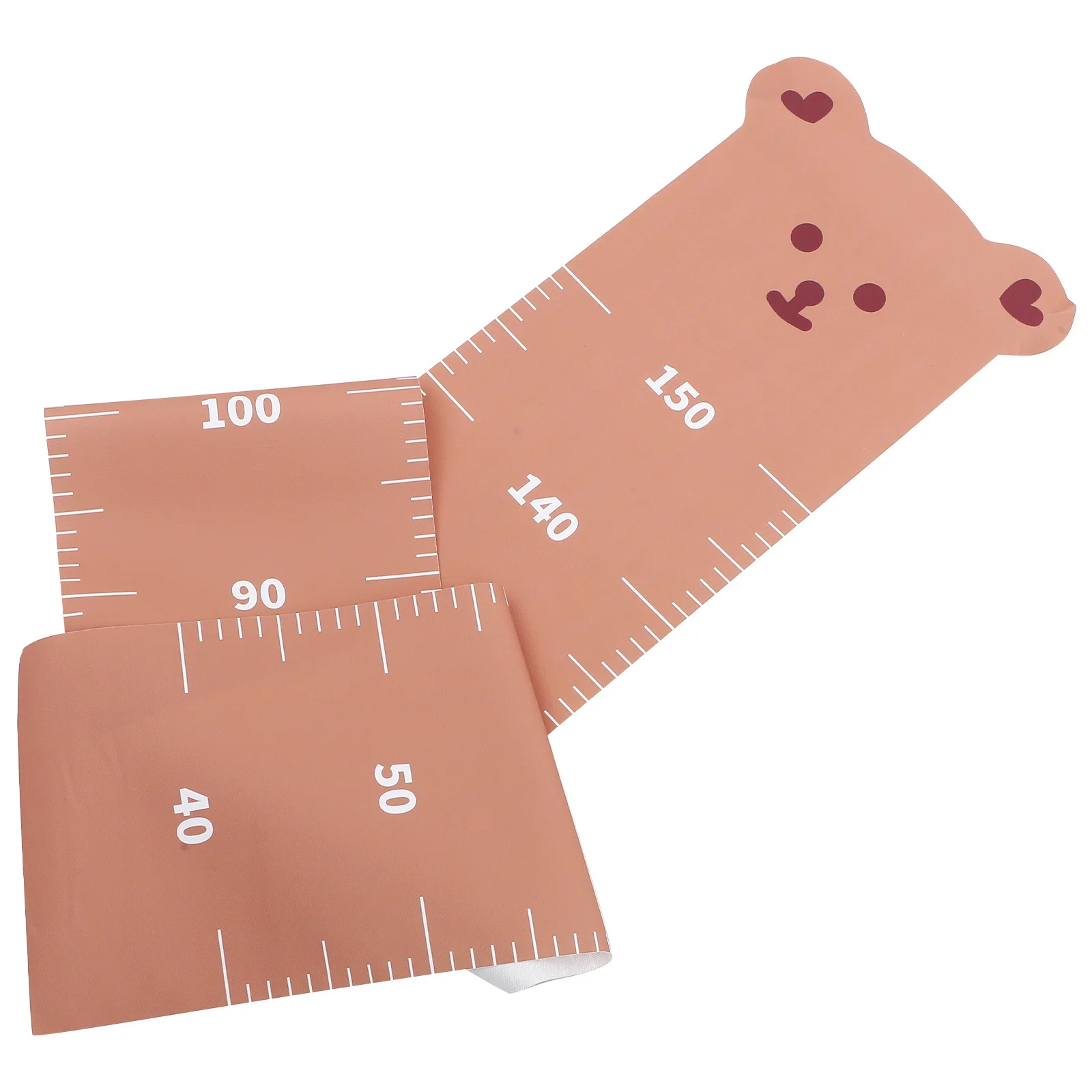 

Height Measure Wall Decal Washable Cloth Material Easy to Install for Room Wall Decoration Height Measurement Ruler Sticker