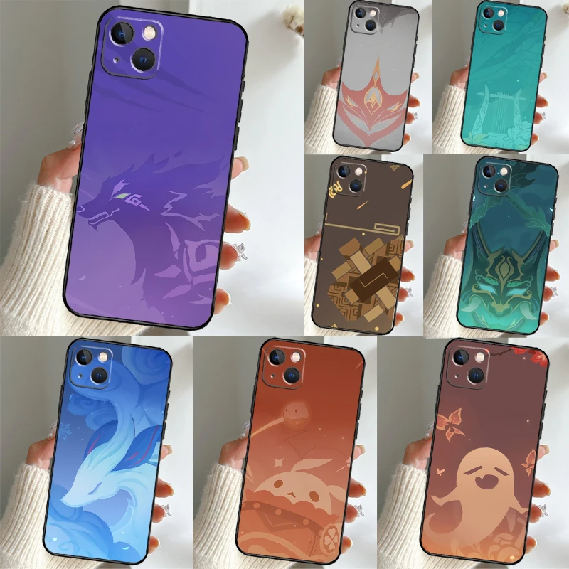 Genshin Impact Game Case For Samsung Galaxy A54 A34 A14 A56 A36 A26 A16 A12 A32 A52 A13 A53 A15 A35 A55 A17 A57