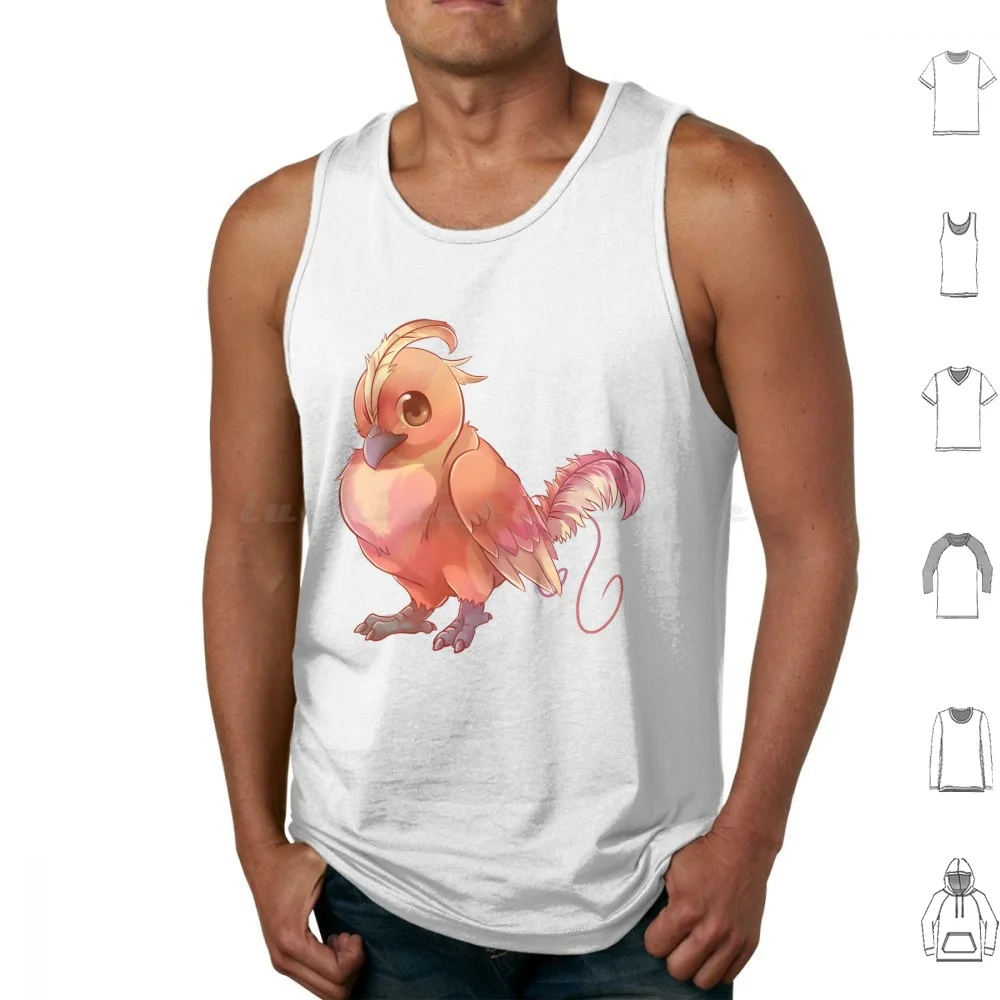 Adorable bebé Fénix-Animal legendario camisetas sin mangas estampado algodón animales legendario Fénix lindo bebé legendario mítico