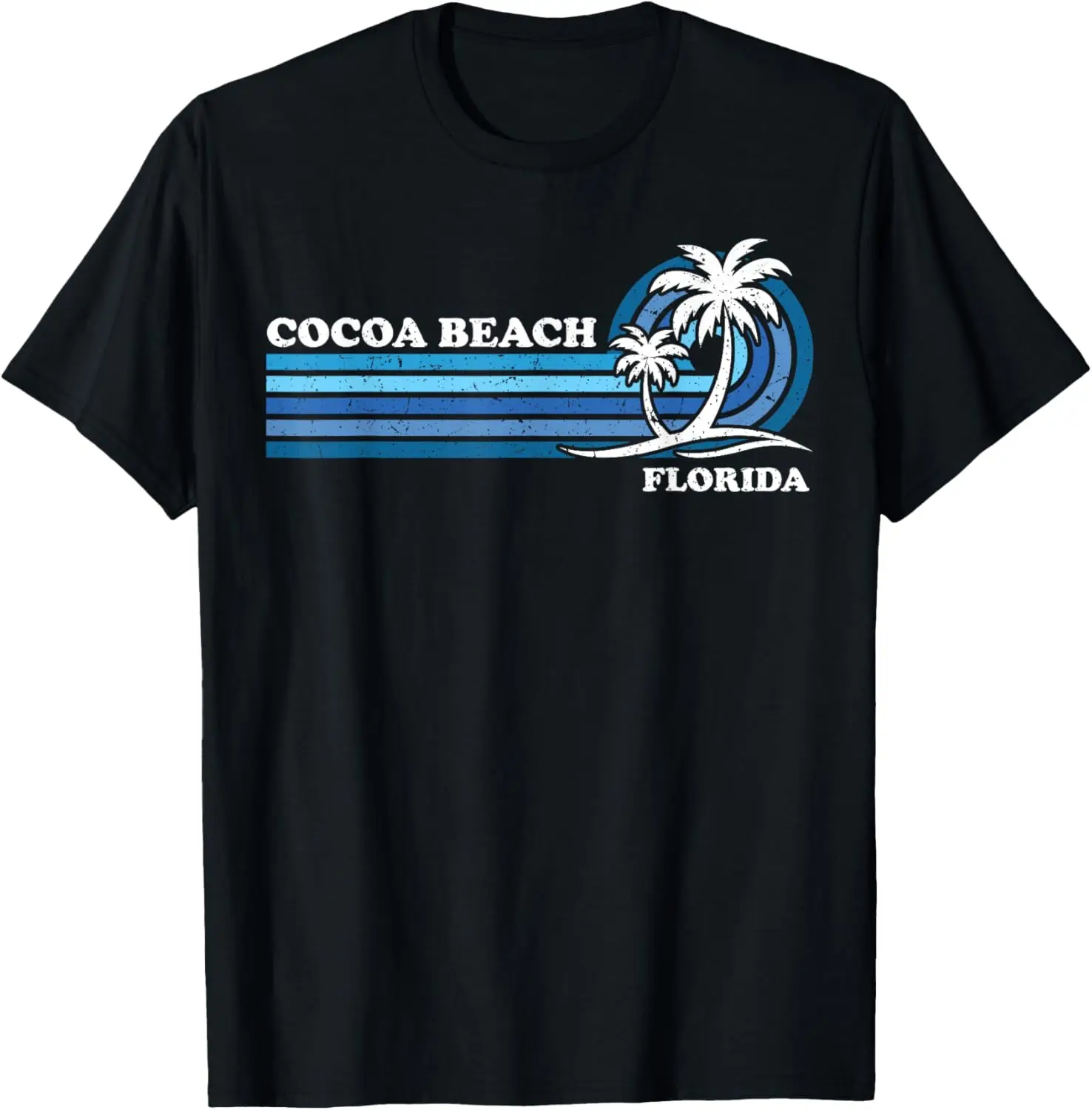 Retro Vintage Family Vacation Florida Cocoa Beach T-Shirt